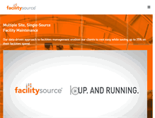 Tablet Screenshot of facilitysource.com